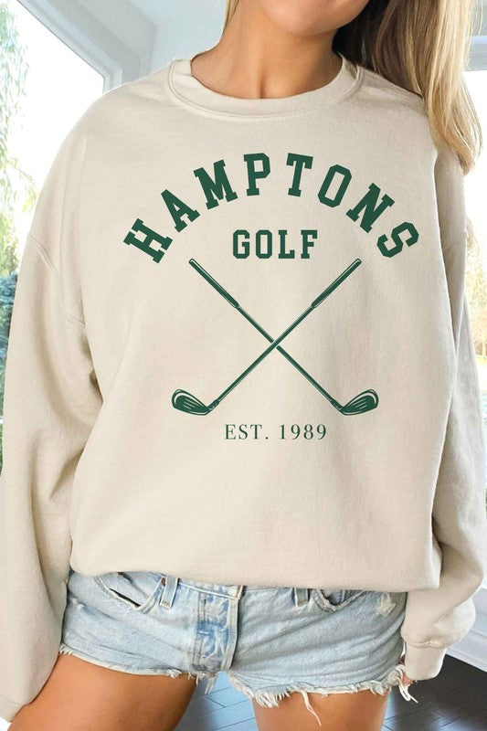 HAMPTONS GOLF 1989 OVERSIZED GRAPHIC SWEATSHIRT