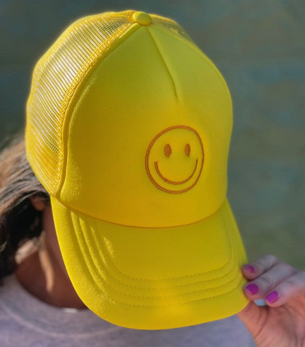 Yellow Smiley Hat