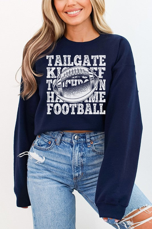 Fall Football Tailgate Kickoff Game Day Sweatshirt