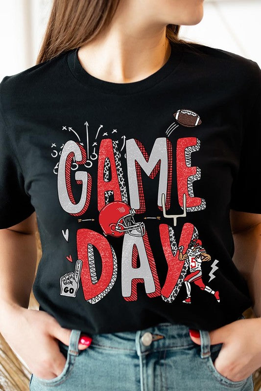 Game Day Football Graphic Tee