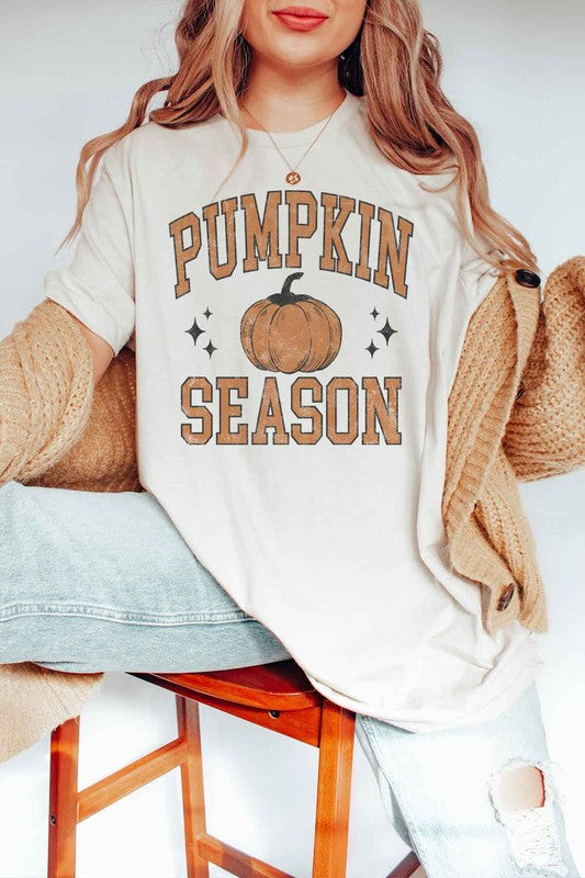 
                      
                        PUMPKIN SEASON FALL GRAPHIC TEE
                      
                    