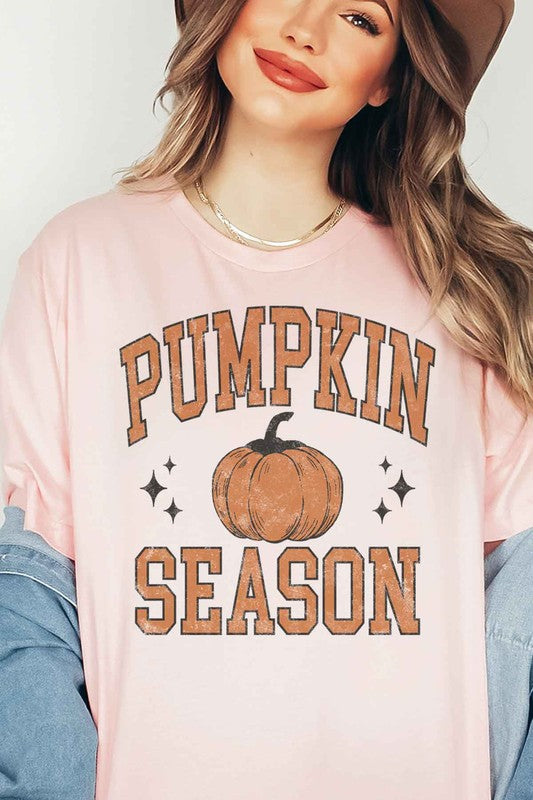 
                      
                        PUMPKIN SEASON FALL GRAPHIC TEE
                      
                    