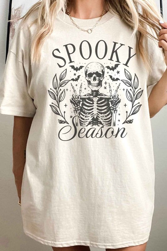 
                      
                        SPOOKY SEASON HALLOWEEN OVERSIZED TEE
                      
                    