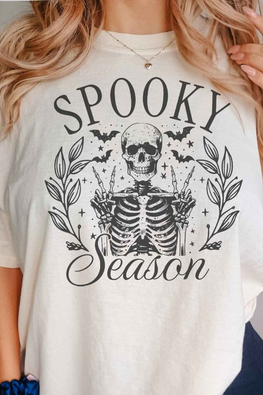 
                      
                        SPOOKY SEASON HALLOWEEN GRAPHIC TEE
                      
                    