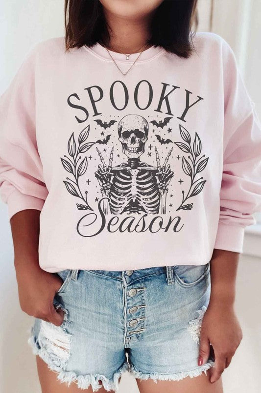 
                      
                        SPOOKY SEASON HALLOWEEN GRAPHIC SWEATSHIRT
                      
                    