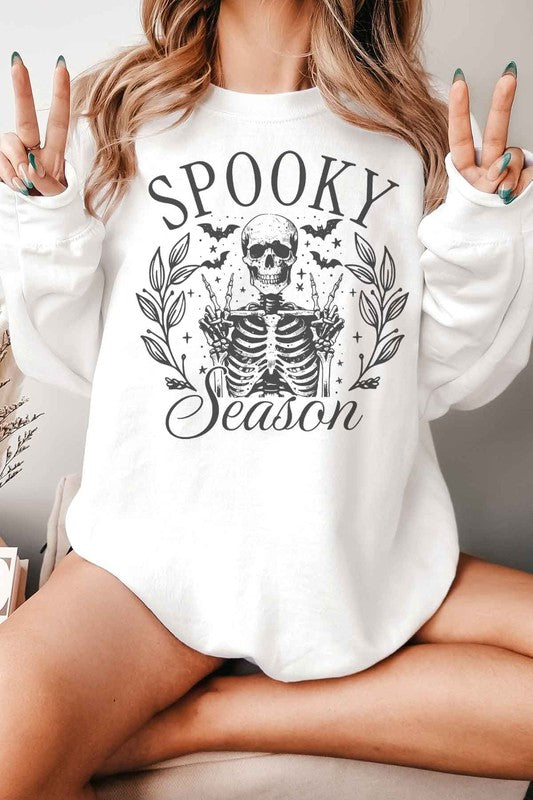 
                      
                        SPOOKY SEASON HALLOWEEN GRAPHIC SWEATSHIRT
                      
                    