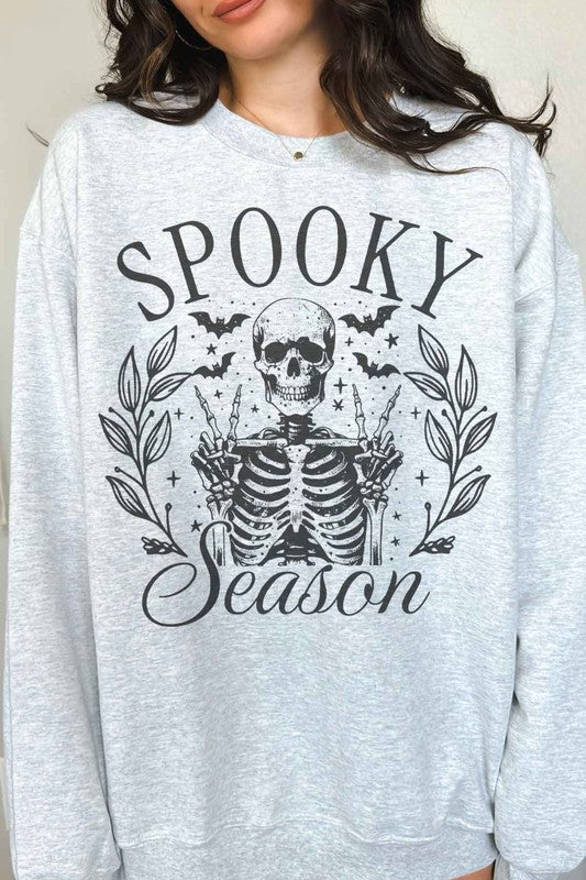 
                      
                        SPOOKY SEASON HALLOWEEN GRAPHIC SWEATSHIRT
                      
                    