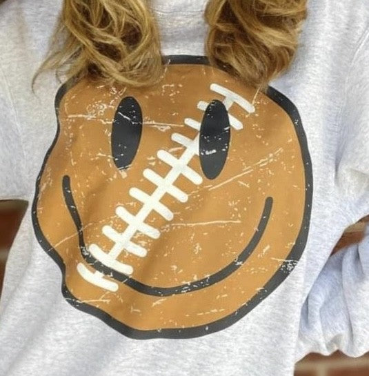 
                      
                        Football Smiley Face Crewneck
                      
                    