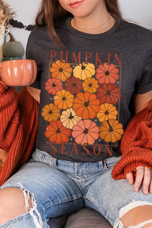 
                      
                        Pumpkin Season Boho Graphic Tee
                      
                    