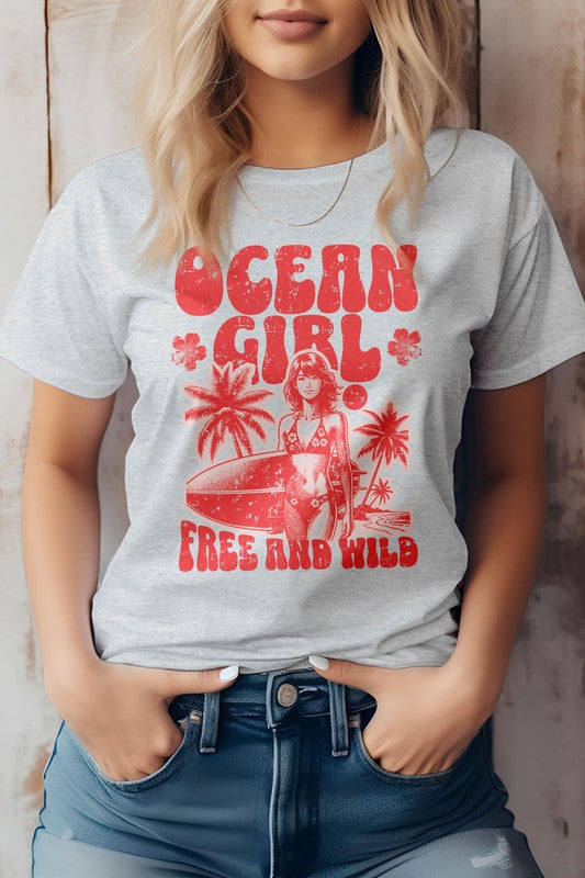 Ocean Girl, Summer Graphic Tee