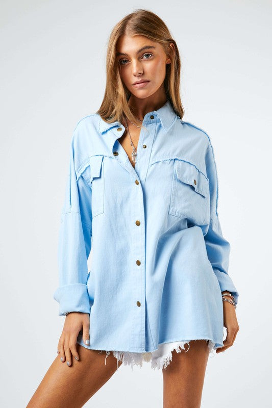 Loralie Multi Rock & Roll Shacket