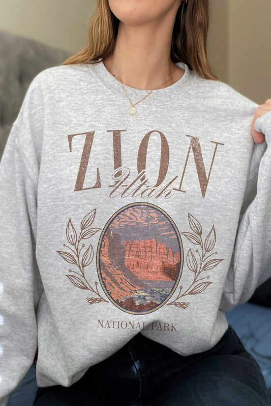 
                      
                        ZION Graphic Sweatshirt
                      
                    