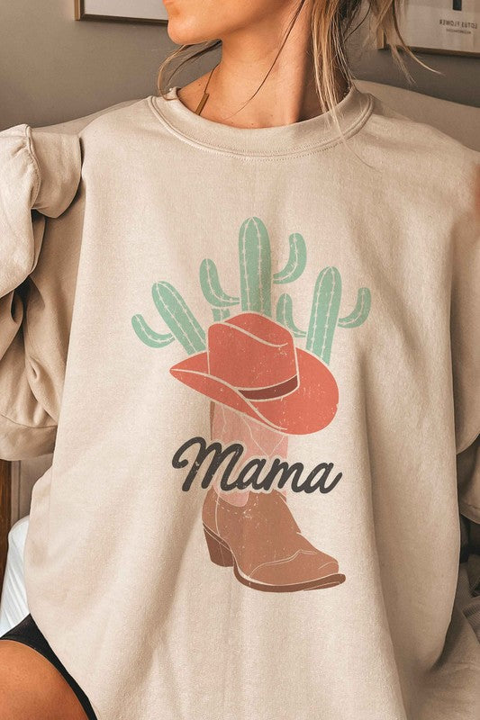 WESTERN MAMA Graphic Sweatshirt