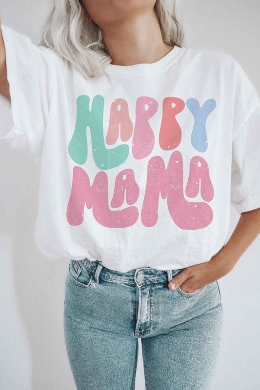 HAPPY MAMA Graphic Tee