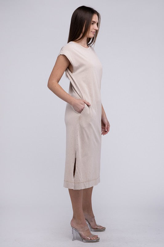 
                      
                        Casual Comfy Sleeveless Midi Dress
                      
                    