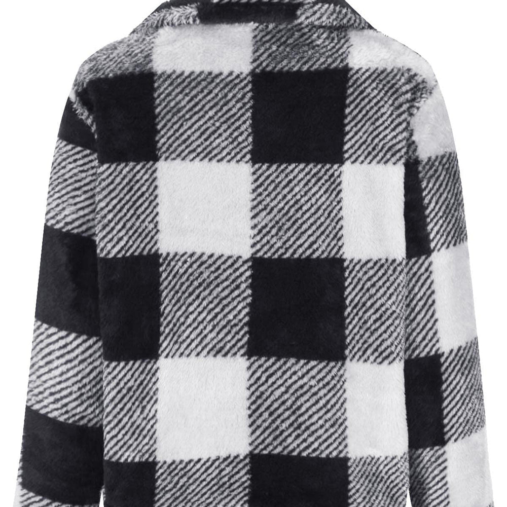 
                      
                        Plaid Zip Up Long Sleeve Jacket
                      
                    