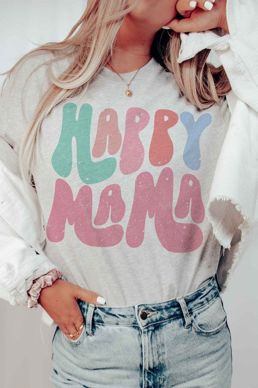 HAPPY MAMA Graphic Tee