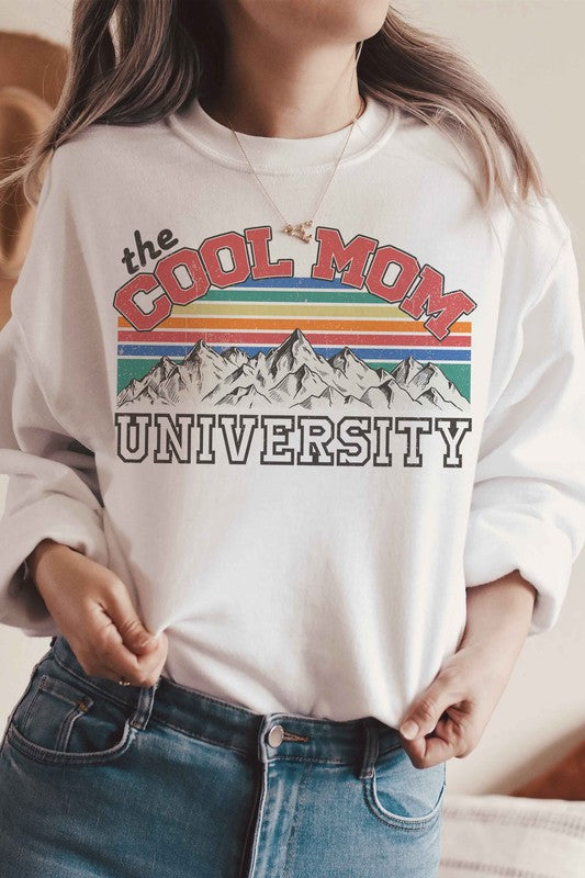 THE COOL MOM UNIVERSITY Graphic Sweatshirt