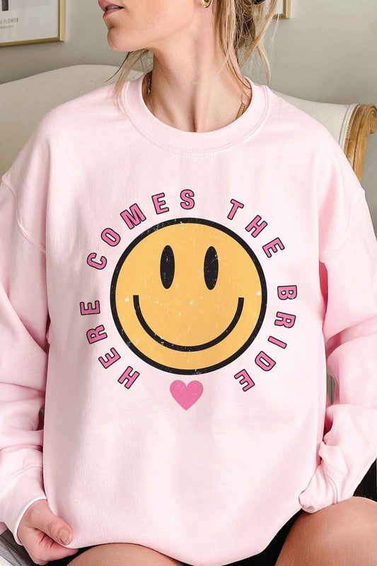 
                      
                        HERE COMES THE BRIDE Graphic Sweatshirt
                      
                    