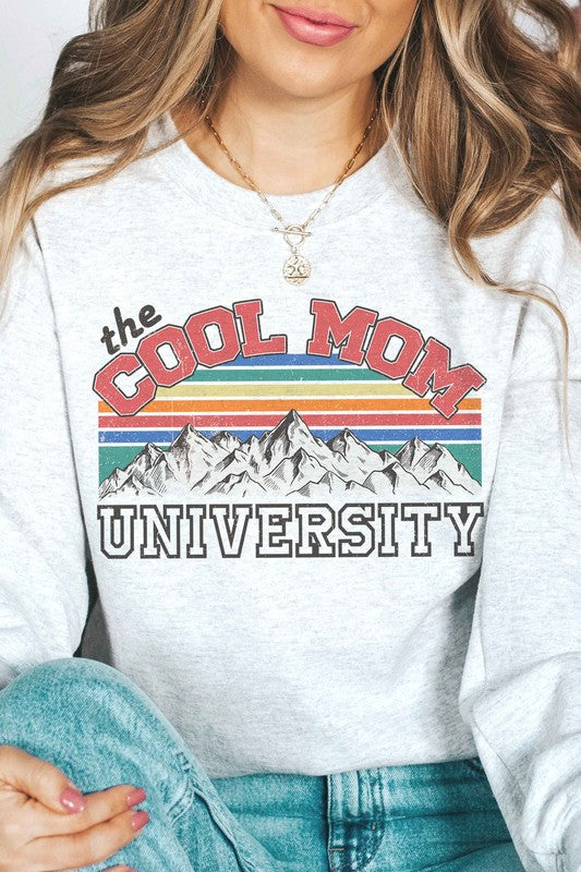 THE COOL MOM UNIVERSITY Graphic Sweatshirt