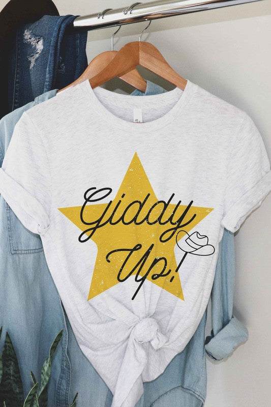 
                      
                        GIDDY UP STAR Graphic Tee
                      
                    