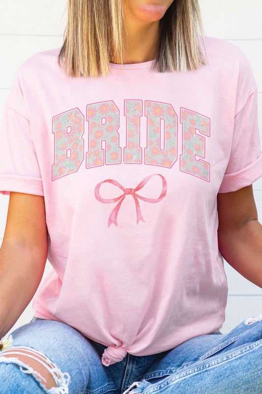 
                      
                        FLORAL BRIDE RIBBON Graphic T-Shirt
                      
                    