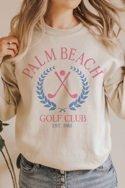 
                      
                        PALM BEACH GOLF CLUB Graphic Sweatshirt
                      
                    