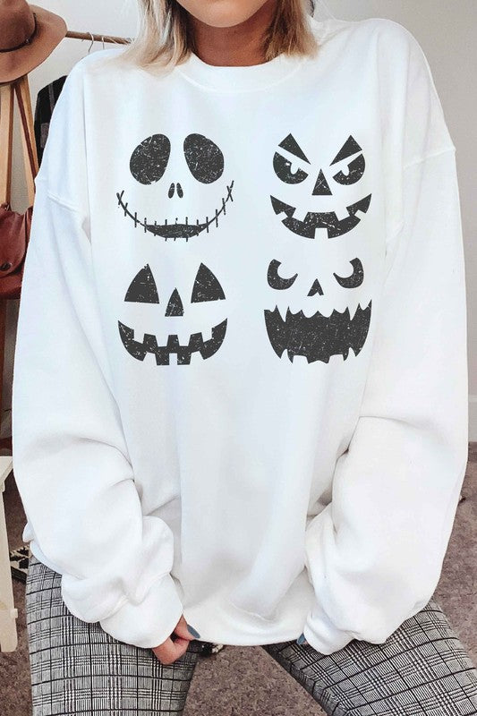 SCARY PUMPKIN Graphic Sweatshirt