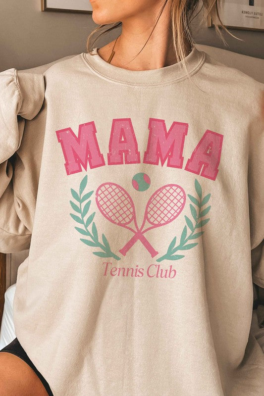 
                      
                        MAMA TENNIS CLUB Graphic Sweatshirt
                      
                    