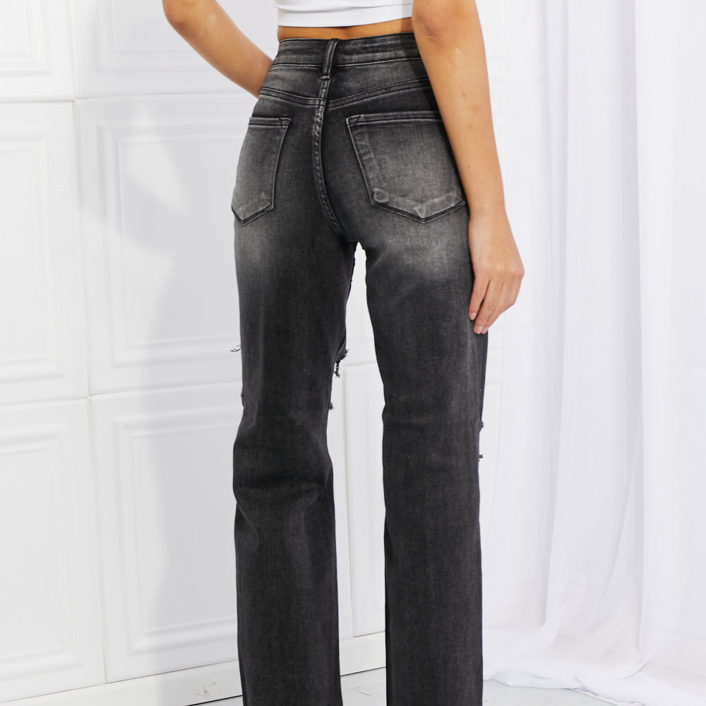 
                      
                        RISEN Lois Distressed Loose Fit Jeans
                      
                    