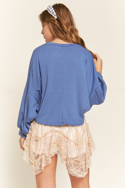 
                      
                        Terry Batwing State Top
                      
                    