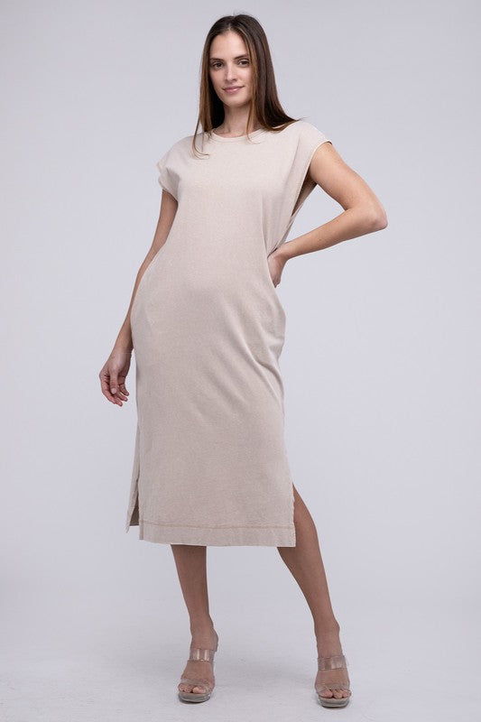 
                      
                        Casual Comfy Sleeveless Midi Dress
                      
                    