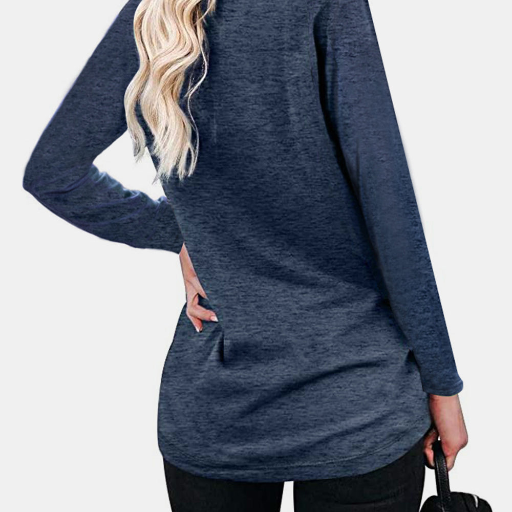 
                      
                        Round Neck Long Sleeve T-Shirt
                      
                    