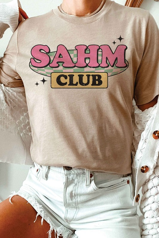 
                      
                        SAHM CLUB Graphic Tee
                      
                    