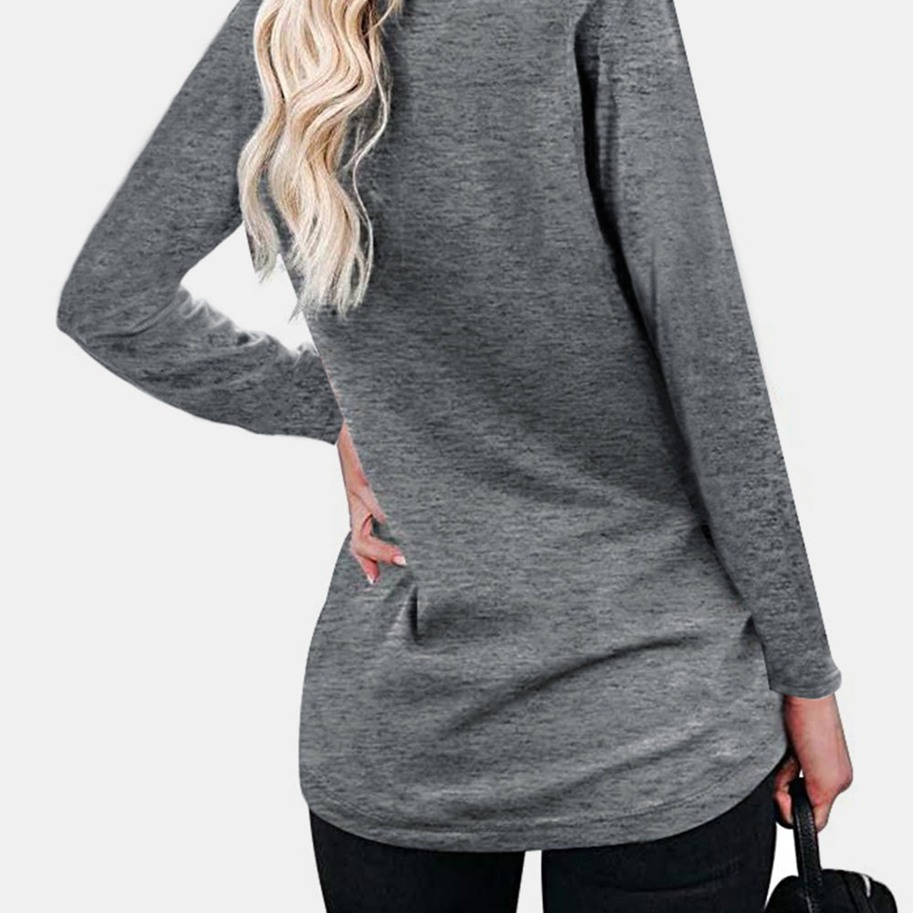 
                      
                        Round Neck Long Sleeve T-Shirt
                      
                    