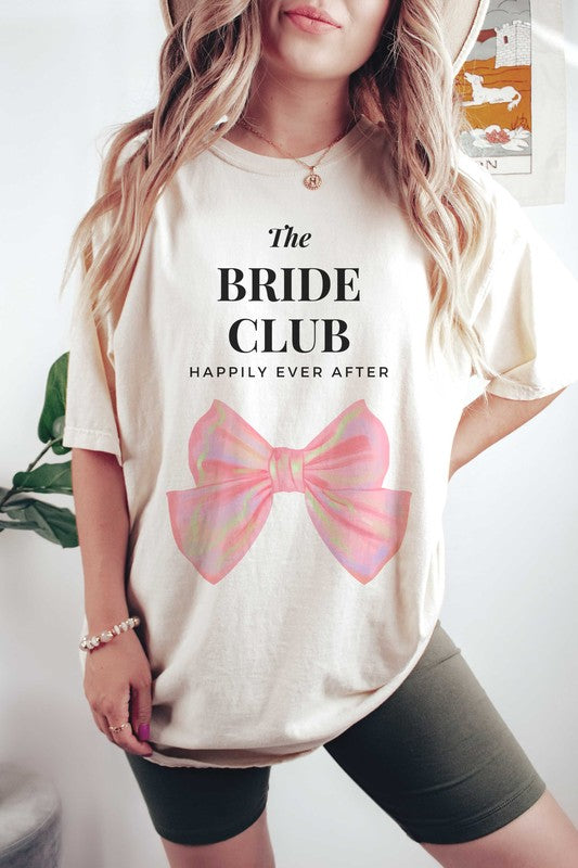 
                      
                        THE BRIDE CLUB HAPPILY EVER AFTER Graphic T-Shirt
                      
                    