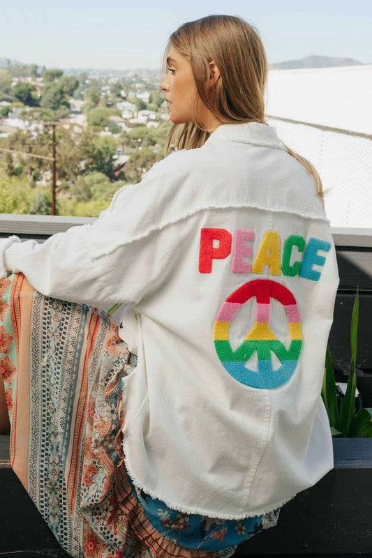 
                      
                        Leela Multi Peace Shacket
                      
                    