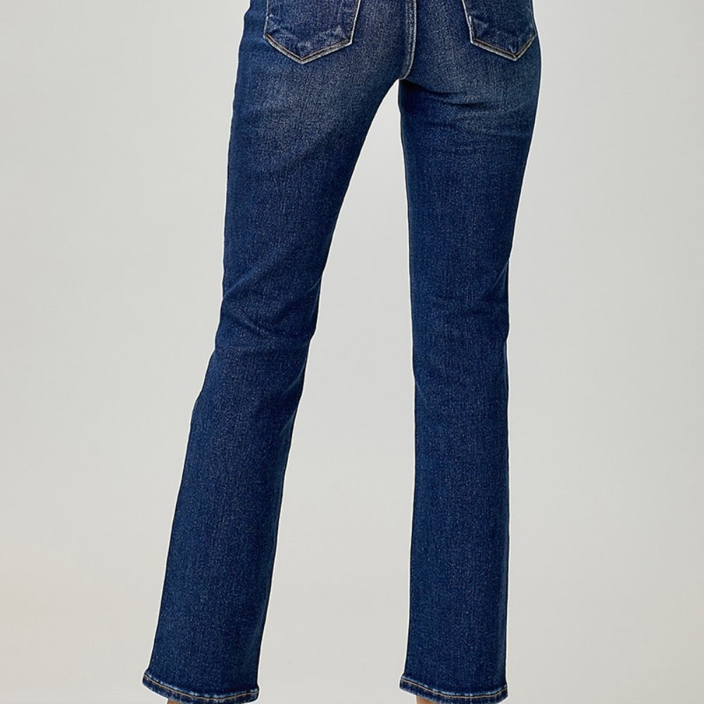 
                      
                        RISEN High Waist Straight Jeans
                      
                    