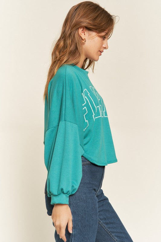 
                      
                        Terry Batwing State Top
                      
                    