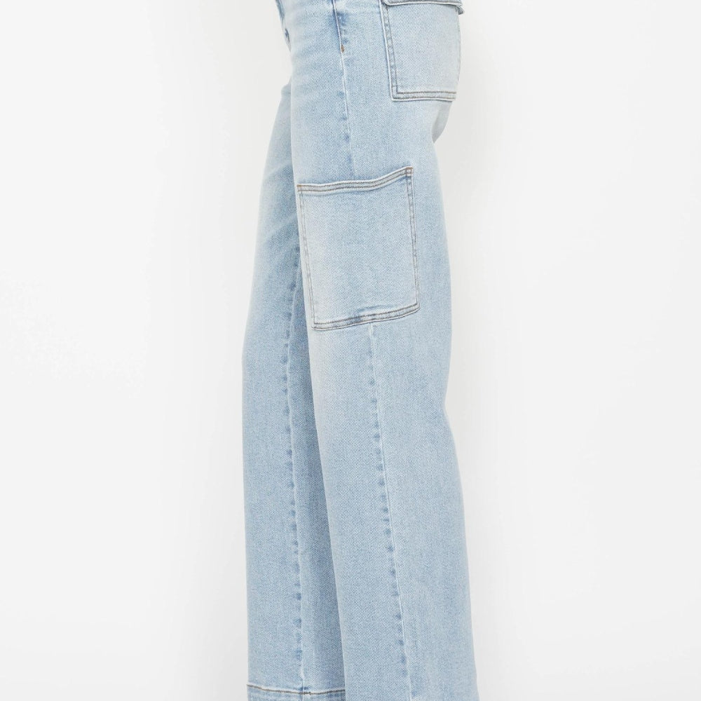 
                      
                        Judy Blue Full Size High Waist Straight Cargo Jeans
                      
                    