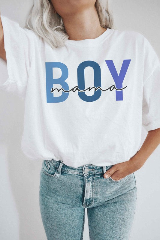 BOY MAMA Graphic T-Shirt