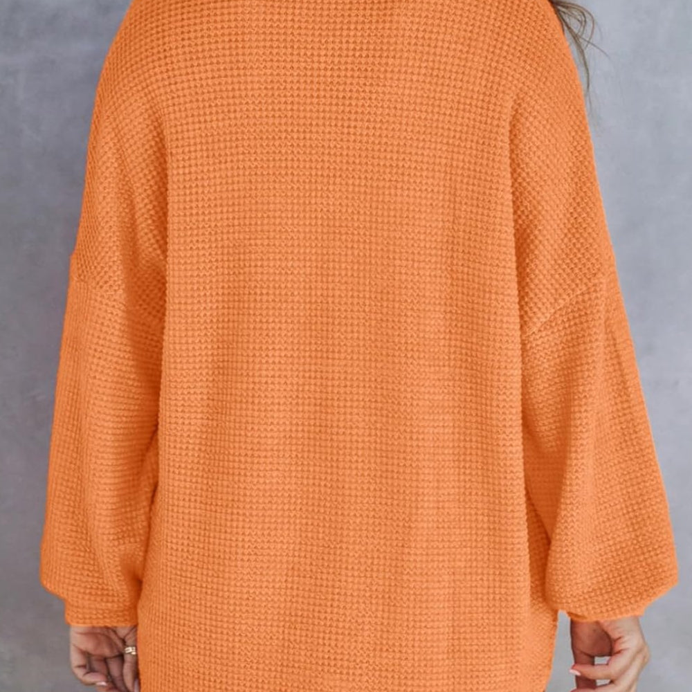 
                      
                        Half Button Long Sleeve Sweatshirt
                      
                    