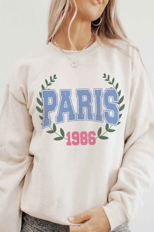 PARIS 1986 Graphic Sweatshirt