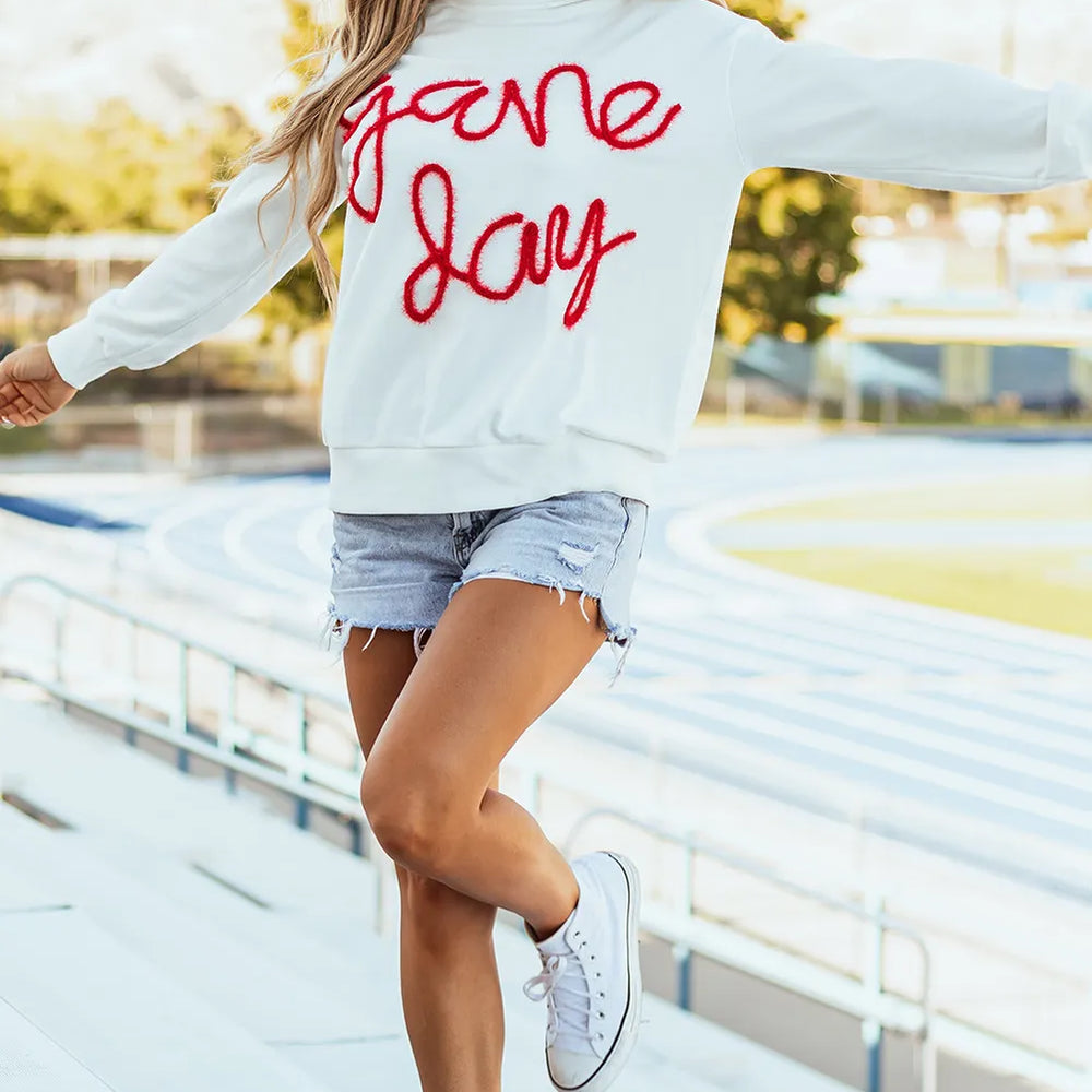 
                      
                        Round Neck Long Sleeve Gameday Sweatshirt
                      
                    