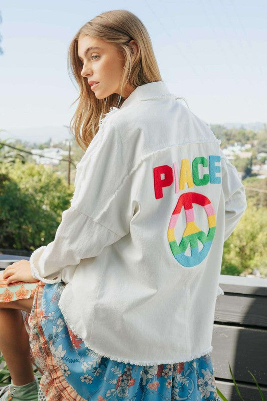 
                      
                        Leela Multi Peace Shacket
                      
                    