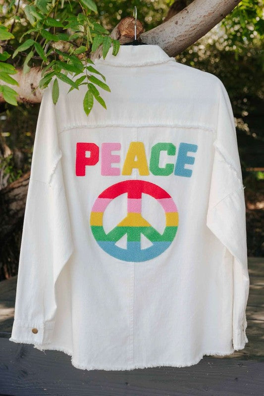 
                      
                        Leela Multi Peace Shacket
                      
                    