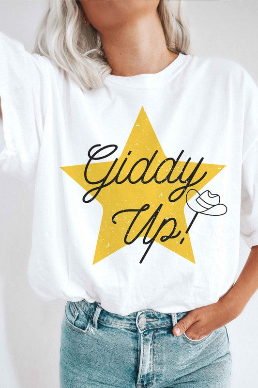 GIDDY UP STAR Graphic Tee