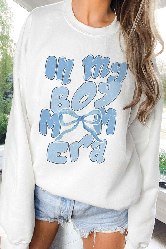 IN MY BOY MOM ERA Graphic Sweatshirt