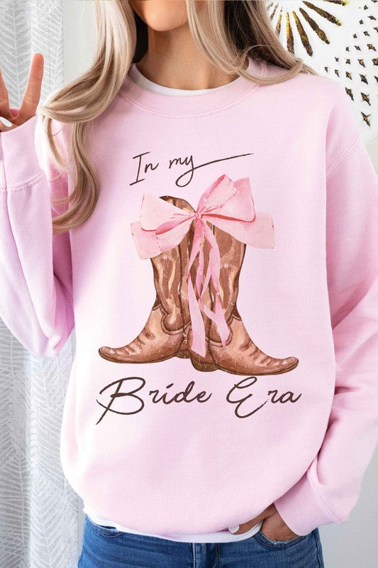 
                      
                        IN MY BRIDE ERA COWBOY BOOTS Graphic Sweatshirt
                      
                    