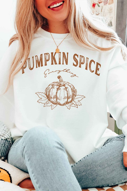 
                      
                        PUMPKIN SPICE EVERYTHING Graphic Sweatshirt
                      
                    